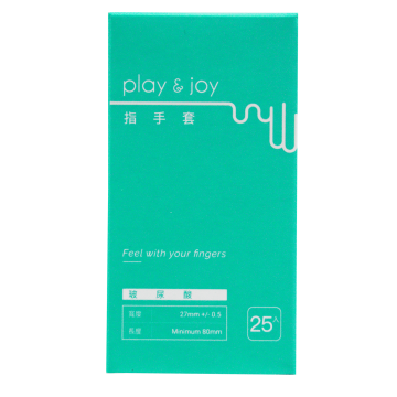 PLAY & JOY．玻尿酸衛生指手套 (5入/25入)