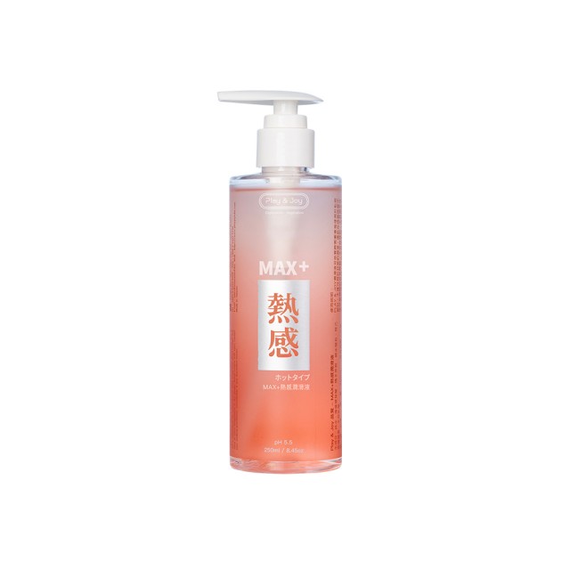 PLAY & JOY．MAX+熱感潤滑液 250ml
