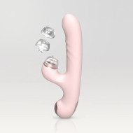 TASLA 特濕拉 Model Sucks｜吮吸拍打伸縮三合一｜電動按摩棒