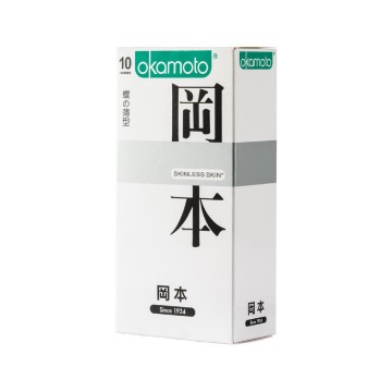 岡本．Skinless Skin 蝶之薄型保險套（10入）