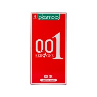 岡本．001 至尊勁薄保險套（4入）