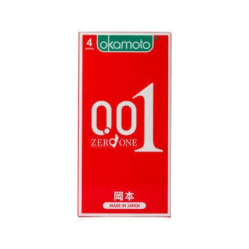 岡本．001 至尊勁薄保險套（4入）