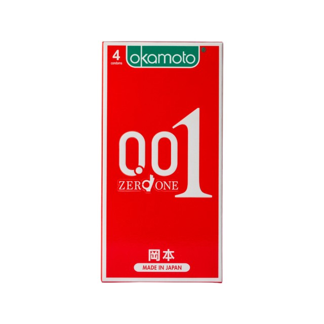 岡本．001 至尊勁薄保險套（4入）