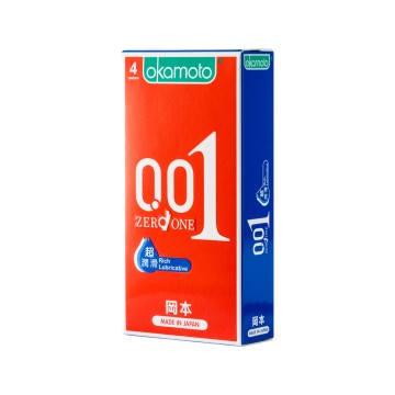 岡本．001 RL超潤滑保險套（4入）