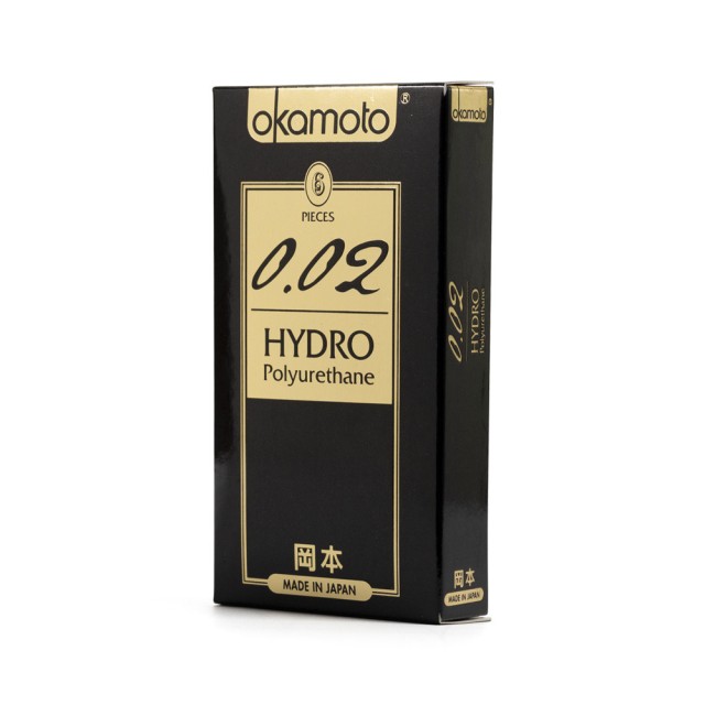 岡本．002 HYDRO 水感勁薄保險套（6入）
