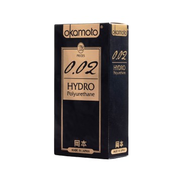 岡本．002 HYDRO 水感勁薄保險套（12入）