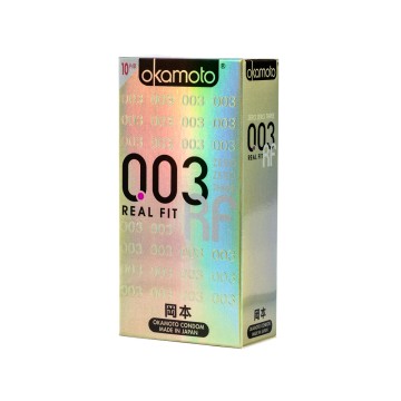 岡本．003 RF 極薄貼身保險套（10入）