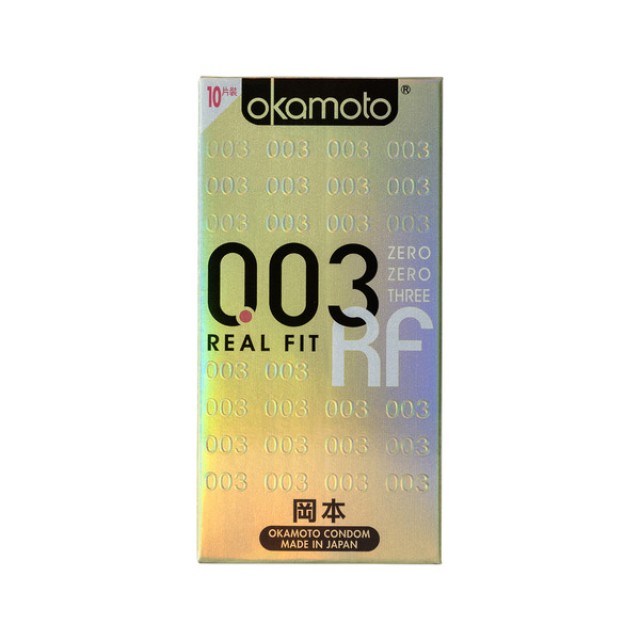 岡本．003 RF 極薄貼身保險套（10入）