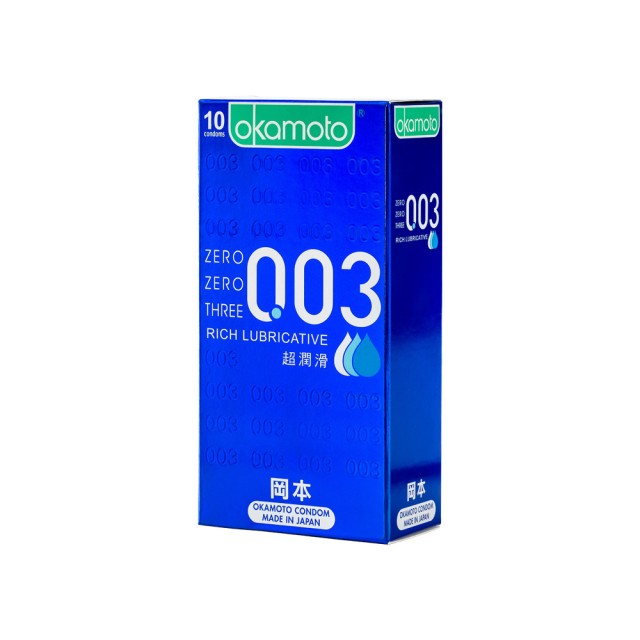 岡本．003 RL 超潤滑保險套（10入）