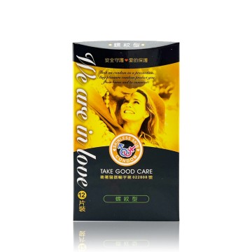 愛接觸．情人系列螺紋型（12入）