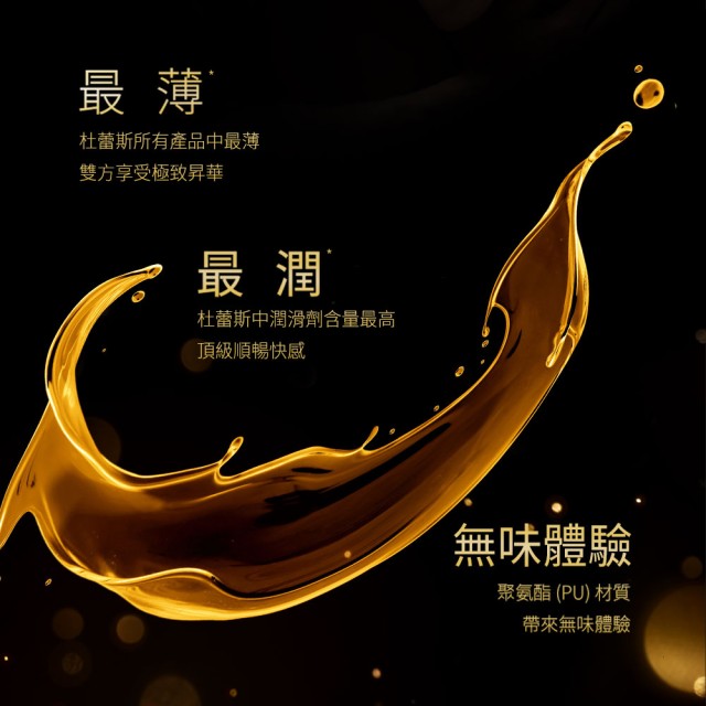 杜蕾斯．001水性聚氨酯標準裝保險套 2入