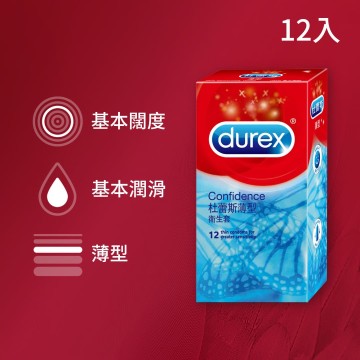 杜蕾斯．薄型保險套12入