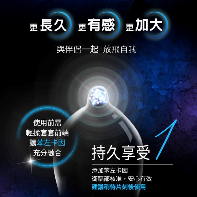 杜蕾斯．雙悅愛潮裝保險套12入