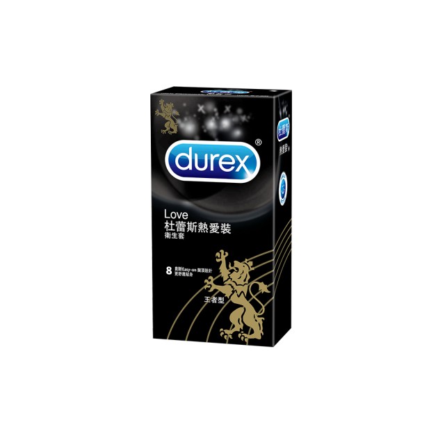 杜蕾斯．熱愛王者型保險套8入