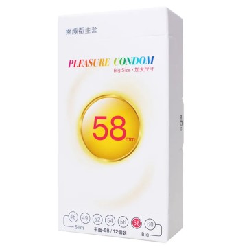 樂趣．58MM 大尺寸超薄保險套（12入）