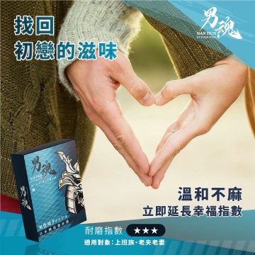 男魂．男用活力保養濕巾-風(快速延時)