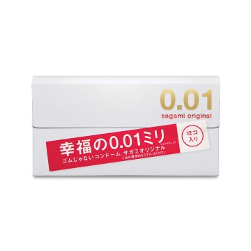 Sagami．相模元祖 0.01 PU保險套（12入）