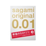 Sagami．相模元祖 0.01 PU保險套（2入）