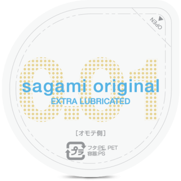 Sagami．相模元祖 0.01 PU極潤裝保險套（12入）