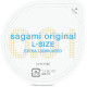 Sagami．相模元祖 0.01 PU極潤裝 加大Ｌ保險套（12入）