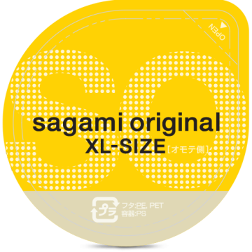 Sagami．相模元祖 0.02 極致薄 加大ＸＬ保險套（3入）