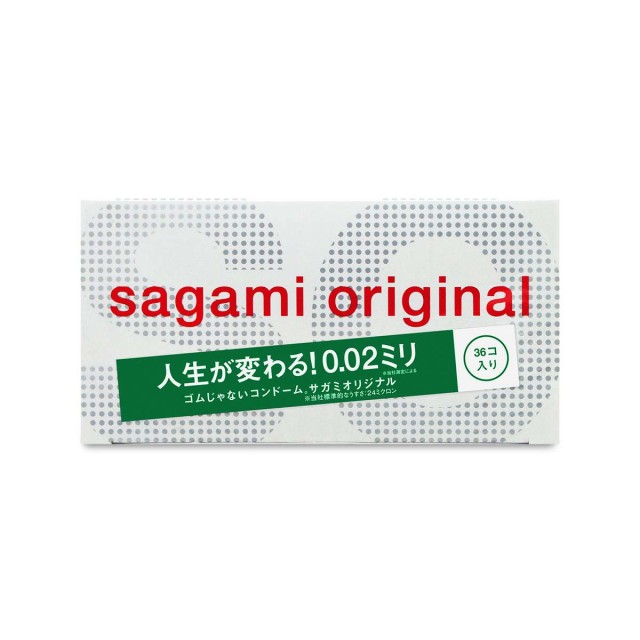 Sagami．相模元祖 0.02 超激薄保險套（36入）