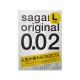Sagami．相模元祖 0.02 超激薄 加大Ｌ保險套（3入）