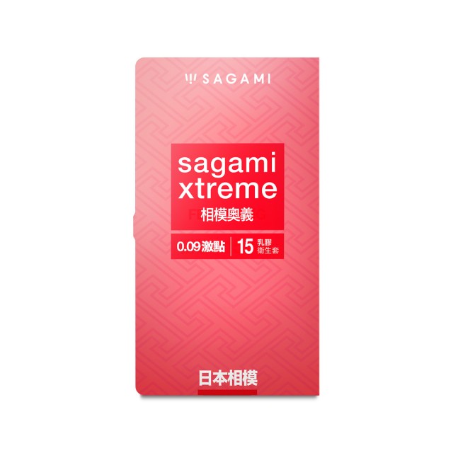 Sagami．相模奧義 0.09激點保險套（15入）