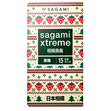 Sagami．相模奧義 草莓 超薄型保險套（15入）