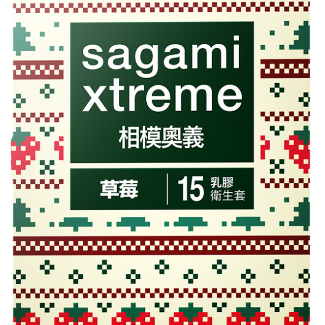 Sagami．相模奧義 草莓 超薄型保險套（15入）