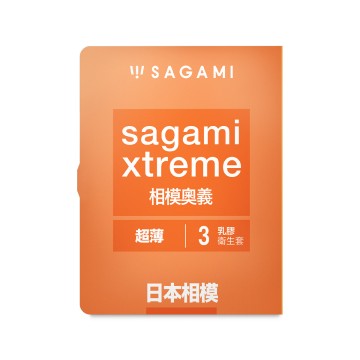 Sagami．相模奧義 超薄保險套（3入）